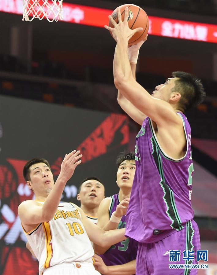 （體育）（5）籃球——CBA復賽第一階段：山西汾酒股份勝山東西王