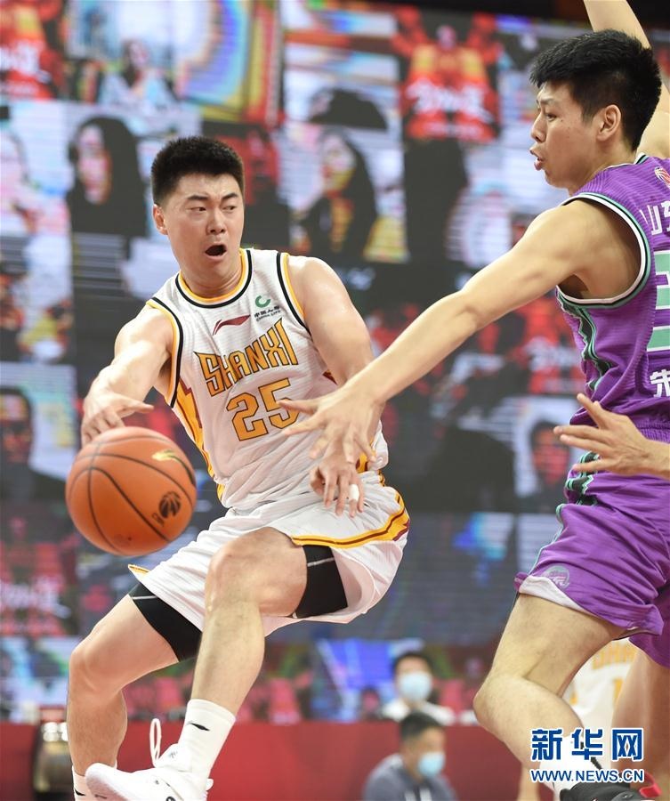 （體育）（12）籃球——CBA復賽第一階段：山西汾酒股份勝山東西王