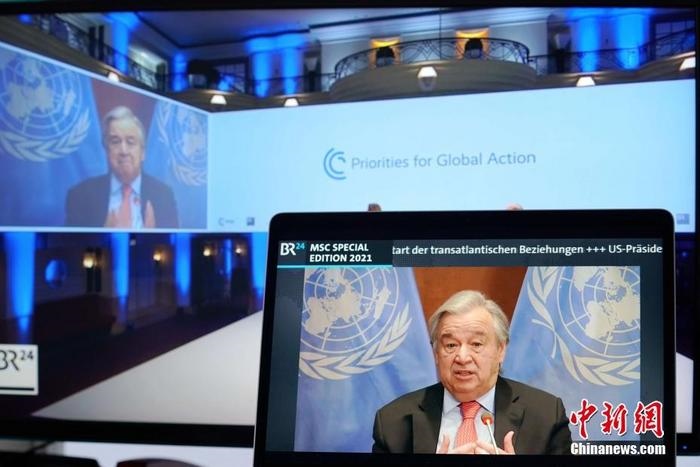 資料圖：聯(lián)合國秘書長古特雷斯。
<a target='_blank' href='http://www.chinanews.com/'>中新社</a>記者 彭大偉 攝