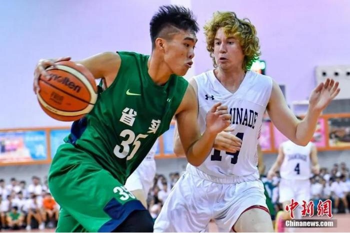 　　資料圖：中美青少年籃球友誼賽。<a target='_blank' href='http://www.chinanews.com/'>中新社</a>記者 陳驥旻 攝