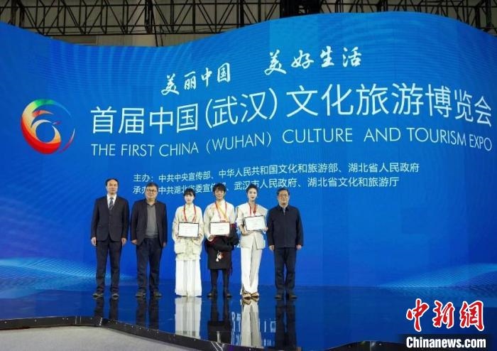 圖為，首屆中國(guó)(武漢)文化旅游博覽會(huì)現(xiàn)場(chǎng) 武漢文旅局供圖