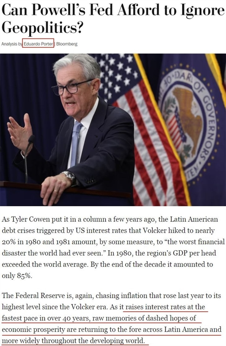 十次加息，美國如何傷害了世界