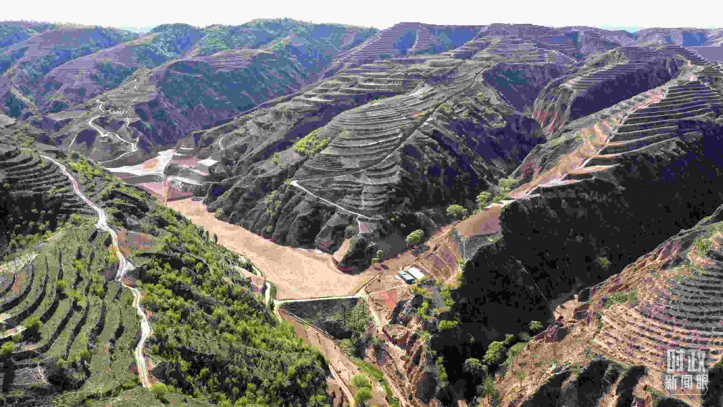 △陜西高原地貌。（圖／視覺中國）