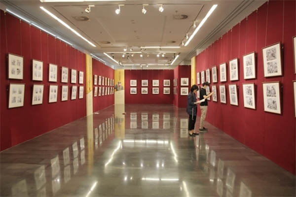 展覽現(xiàn)場。出版社供圖