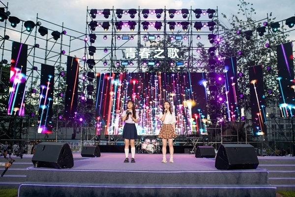 歌會(huì)現(xiàn)場(chǎng)。人民網(wǎng)記者 翁奇羽攝