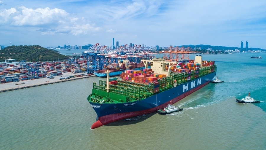 貨物從廈門自貿(mào)片區(qū)運(yùn)往全球。廈門自貿(mào)片區(qū)供圖