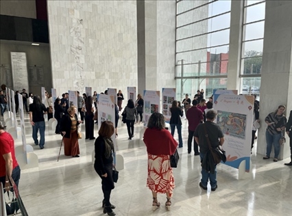 獲獎作品展現(xiàn)場。中國駐圣保羅總領館供圖