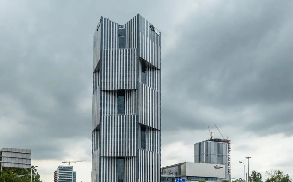 上海浦東新區(qū)，金磚國家新開發(fā)銀行總部大樓。