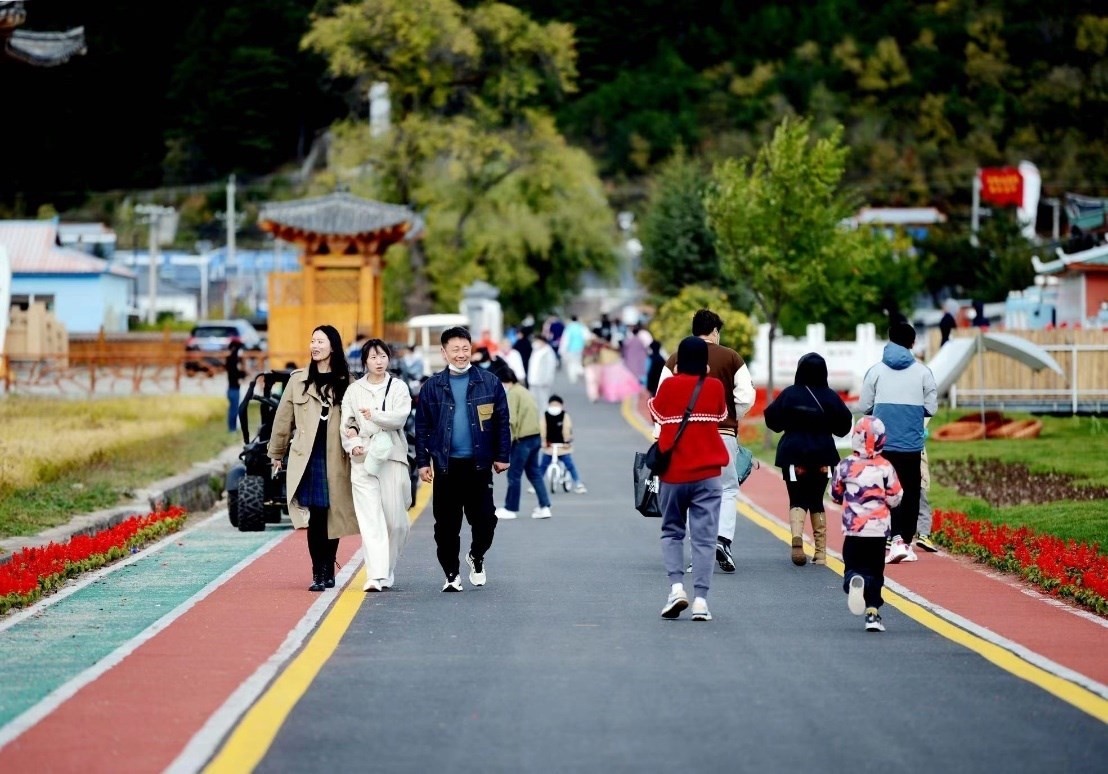光東村干凈整潔的街區(qū)。主辦方供圖