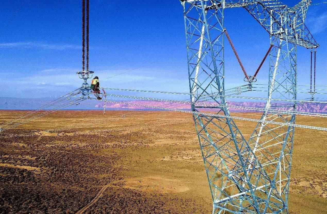 青豫直流。國網青海省電力公司供圖