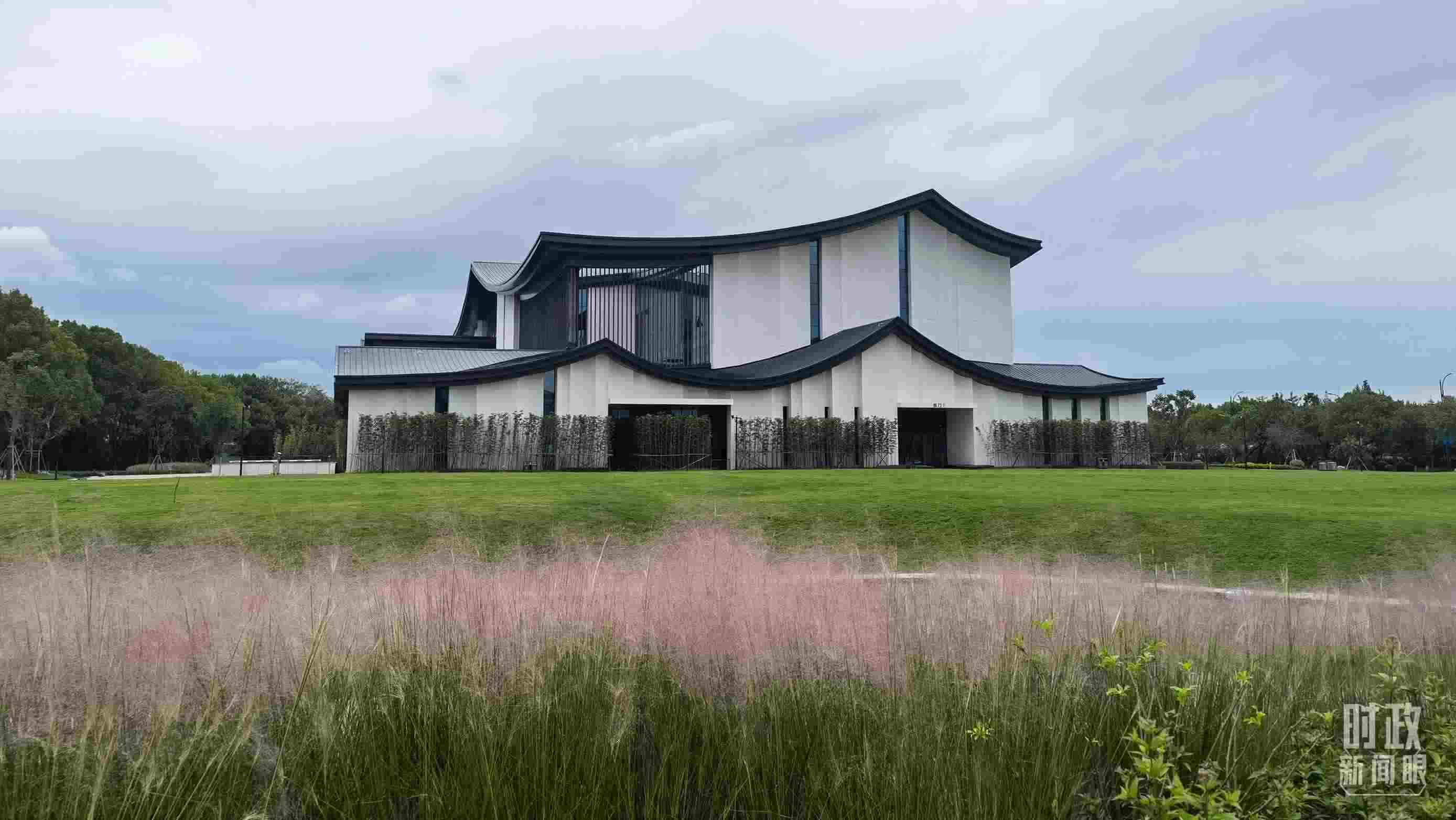 △浙東運(yùn)河文化園。（總臺(tái)央視記者石丞拍攝）