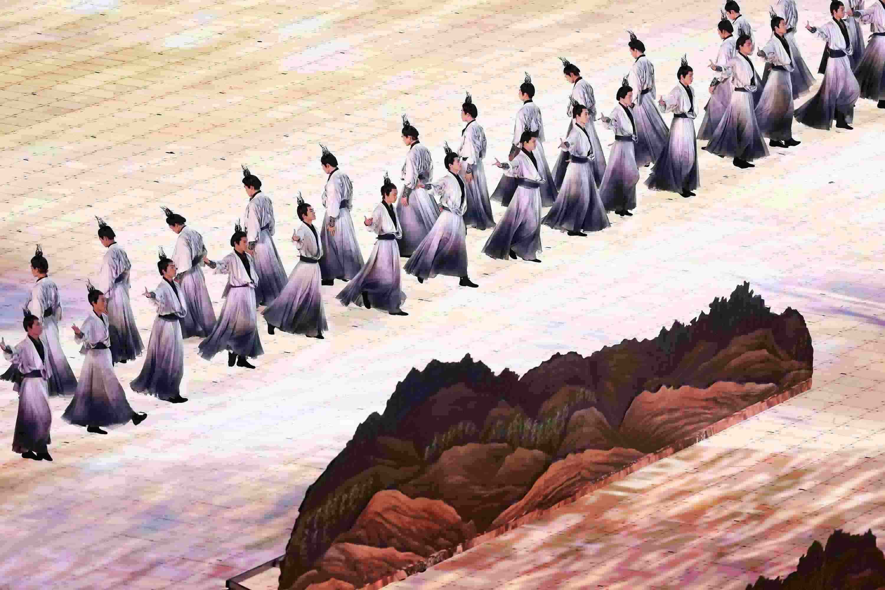 △2023年9月23日，演員在杭州第十九屆亞洲運動會開幕式上表演。