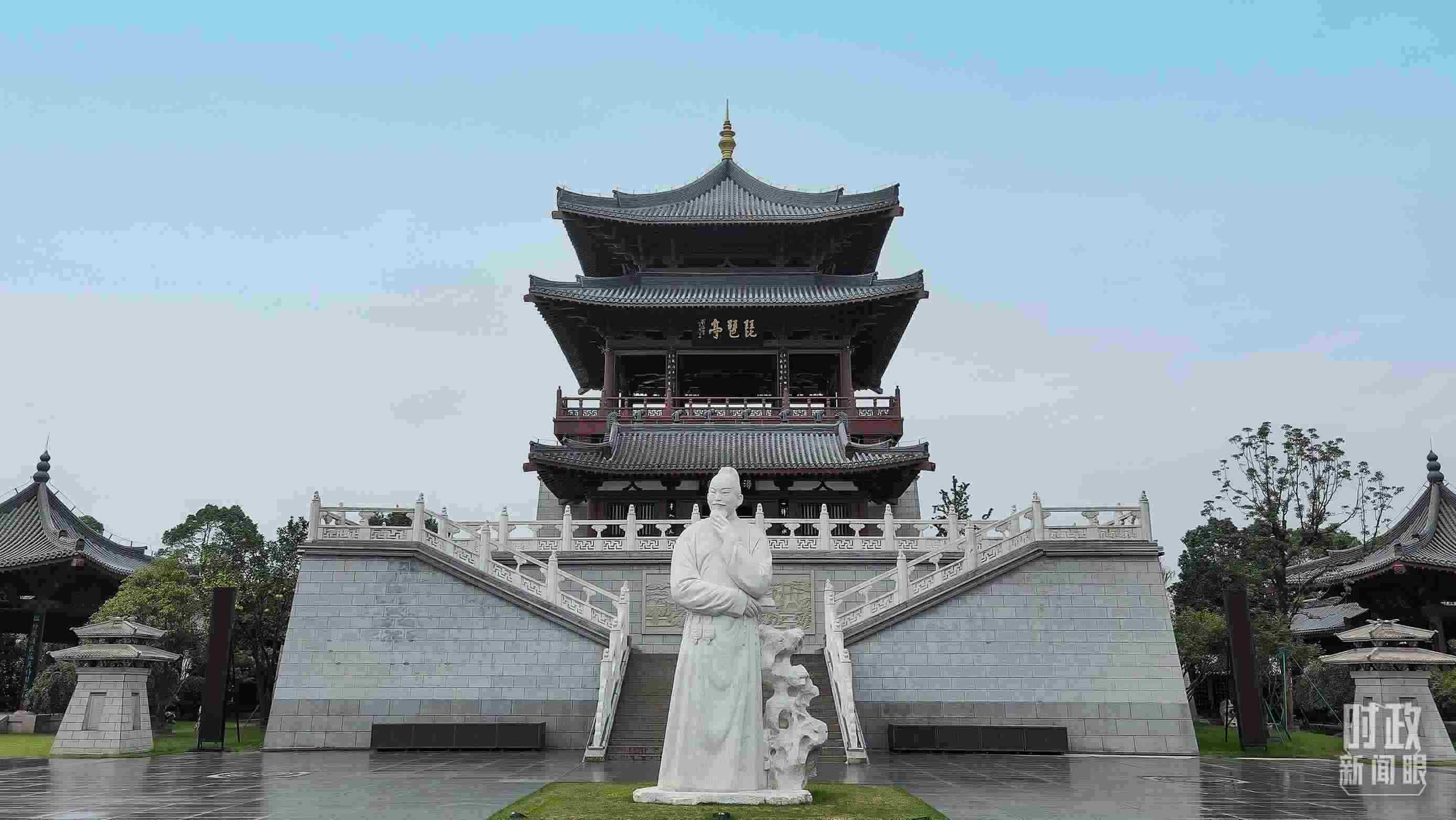 △琵琶亭。（總臺央視記者程鋮拍攝）