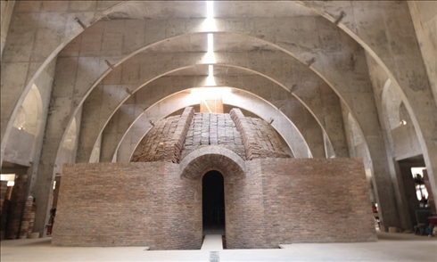 ↑ 景德鎮(zhèn)一處柴窯。（2020年7月13日攝）