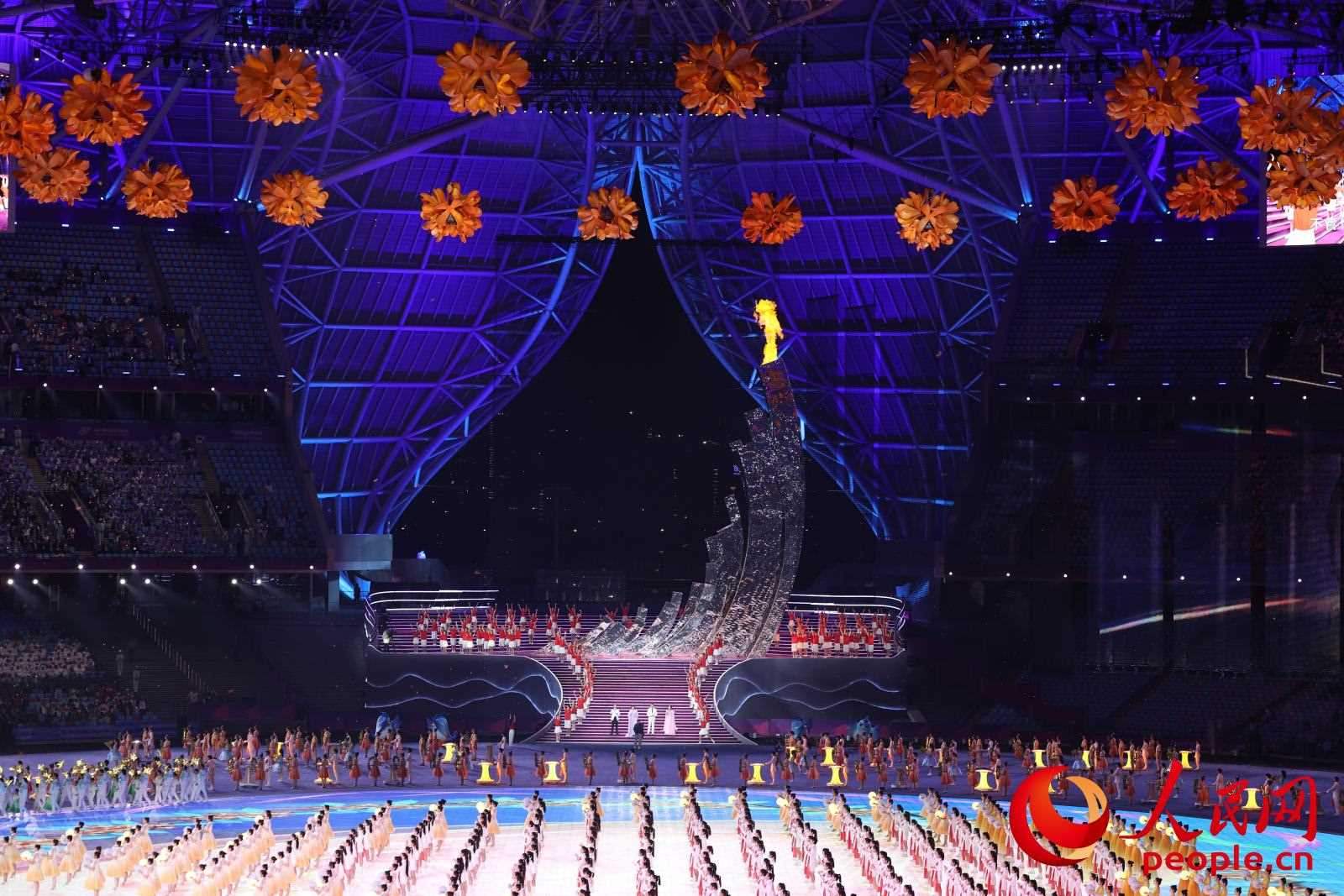 開(kāi)幕式現(xiàn)場(chǎng)。人民網(wǎng) 周靜圓攝