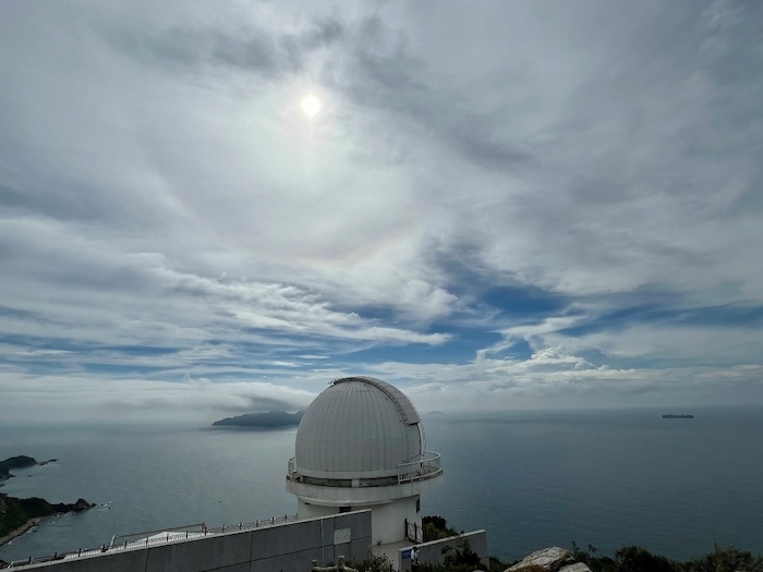 天文樓太陽(yáng)望遠(yuǎn)鏡圓頂。人民網(wǎng)高清揚(yáng)攝