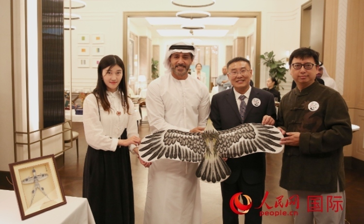 非遺展示。人民網(wǎng) 塔里克·易卜拉欣攝