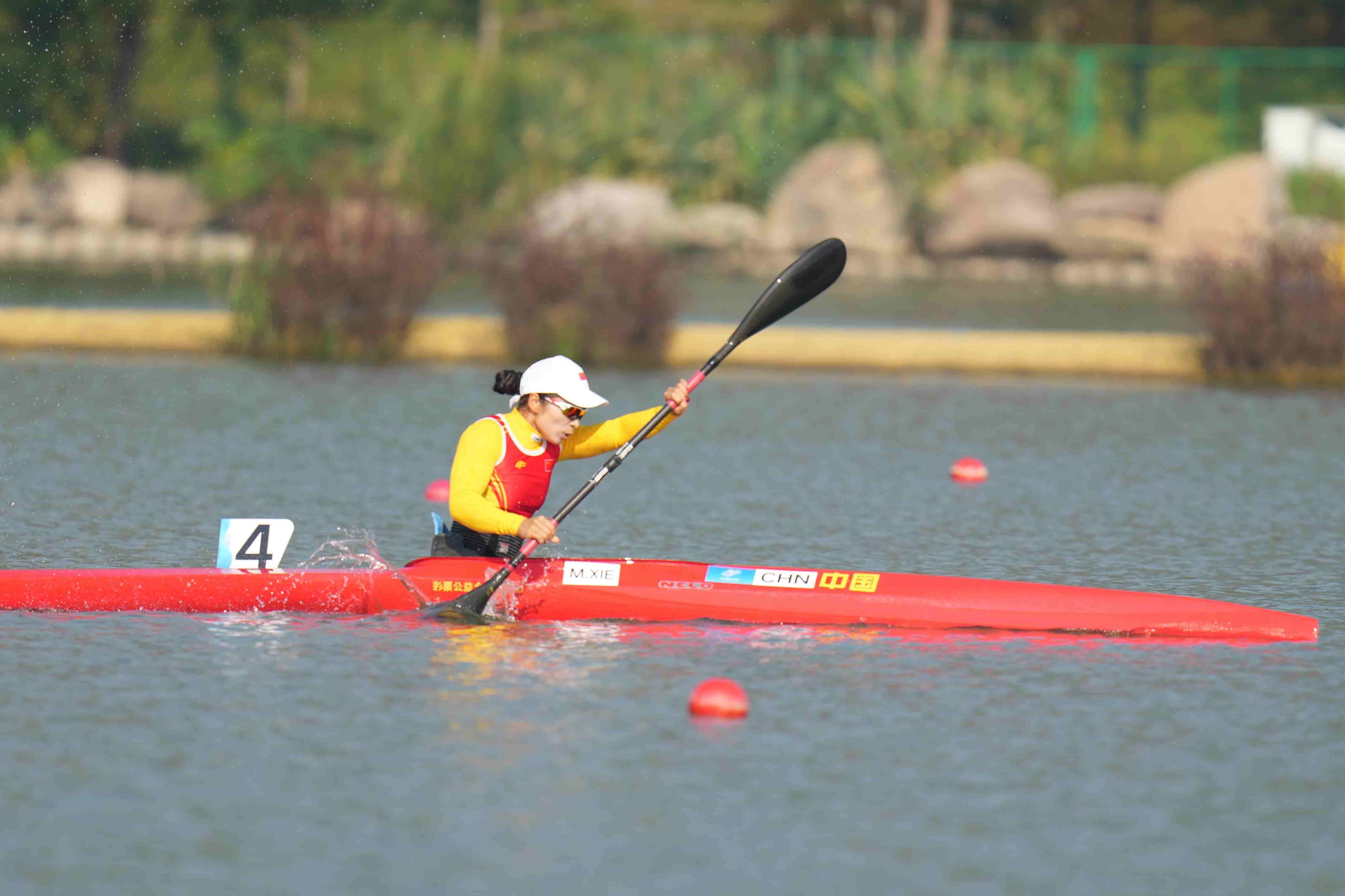 △2023年10月23日，中國(guó)選手謝毛三獲得本屆亞殘運(yùn)會(huì)首金。