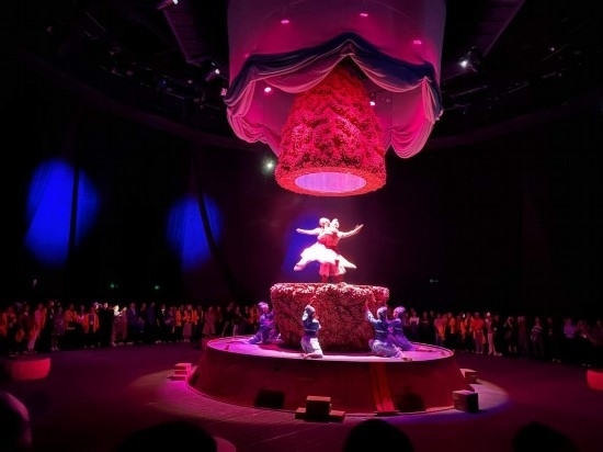 《天釀》演出場(chǎng)景。本報(bào)記者劉書文攝