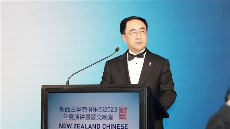 新西蘭華商聯(lián)合總會(huì)主席楊健。攝影：張凱