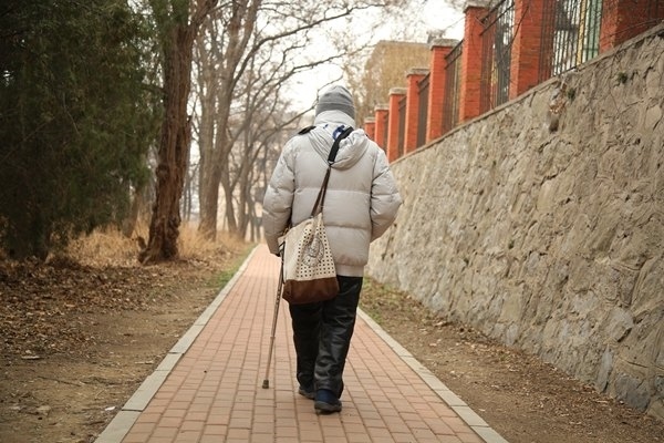 鐘萬勰院士在大連理工大學(xué)校園里。周學(xué)飛攝