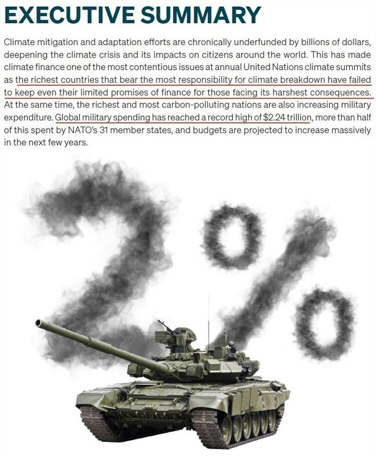 看看北約的“碳足跡”，就知道西方的氣候承諾有多扯