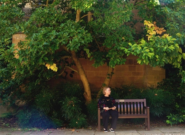 羅森在牛津大學(xué)墨頓學(xué)院。葛大龍攝