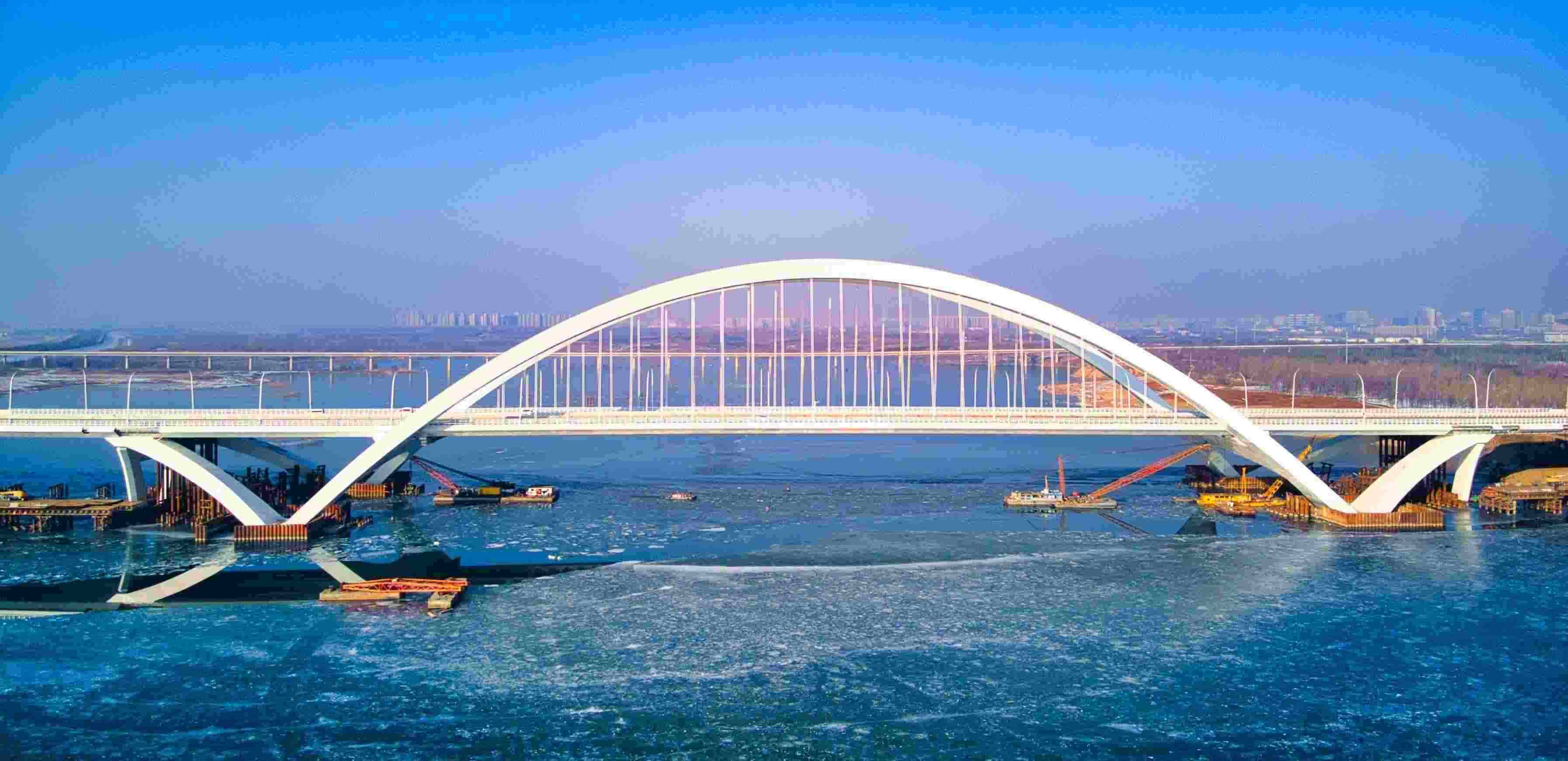 開通后的京雄大橋。受訪方供圖