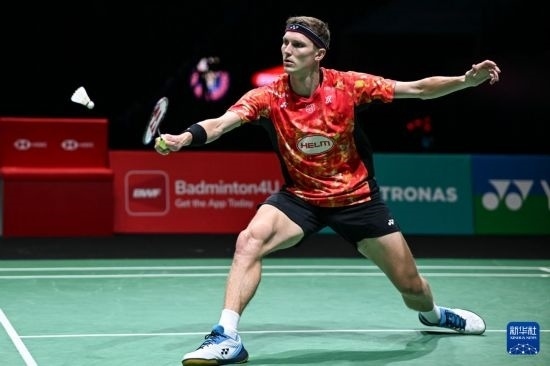 1月13日，安賽龍在比賽中。新華社記者 程一恒 攝