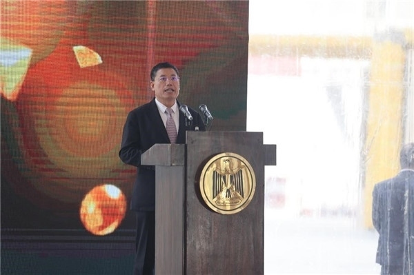 李永明發(fā)表講話。主辦方供圖