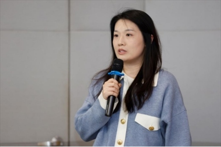 人民在線產(chǎn)品研發(fā)部主任、人民版權(quán)負責人劉曉曈發(fā)言