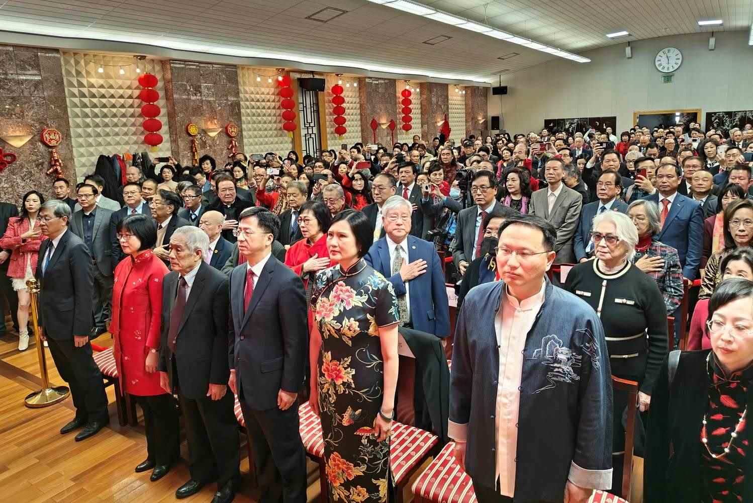 領(lǐng)區(qū)各州代表參加招待會(huì)。主辦方供圖