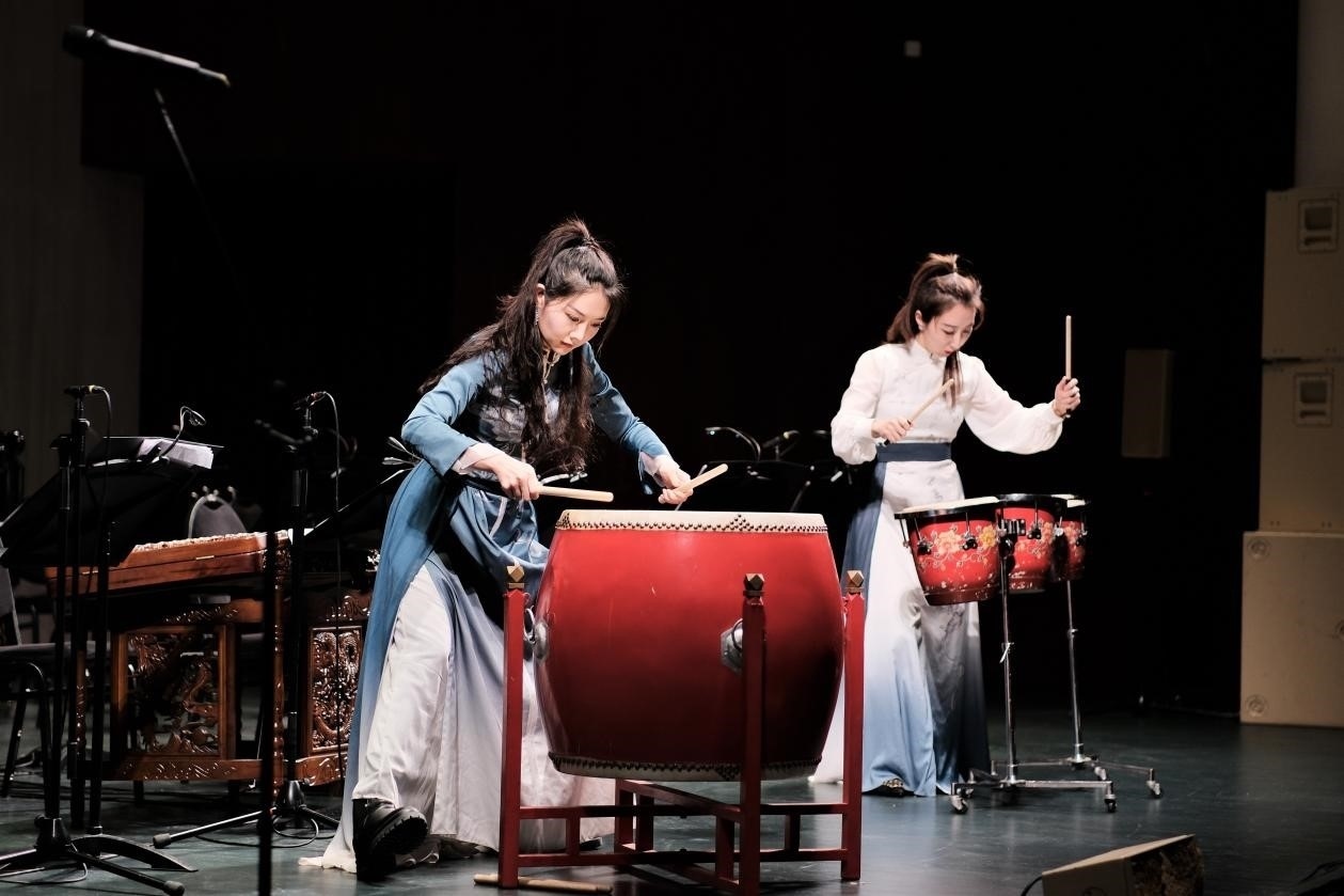 2024“歡樂春節(jié)”新春民族音樂會演出現(xiàn)場。于子恒攝