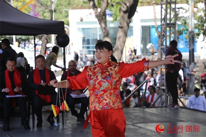 活動現(xiàn)場。人民網(wǎng) Ernesto Domínguez攝