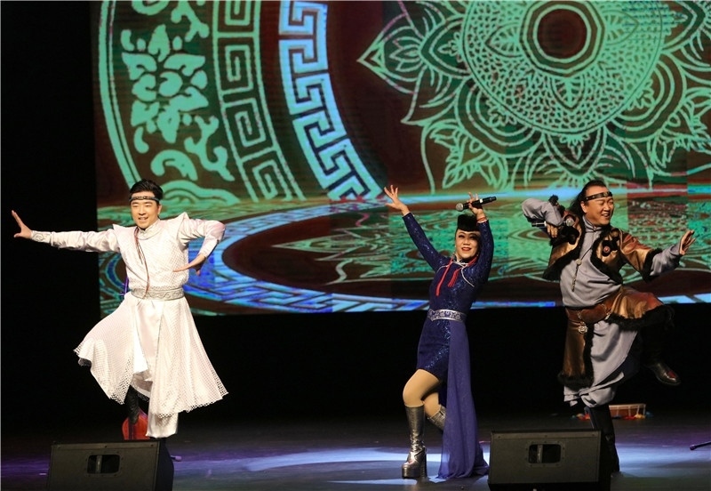 2024年“四海同春”慰?jī)S訪演團(tuán)亞太團(tuán)新西蘭惠靈頓演出現(xiàn)場(chǎng)。圖片由陸欣讌、孟韜、葉勇提供