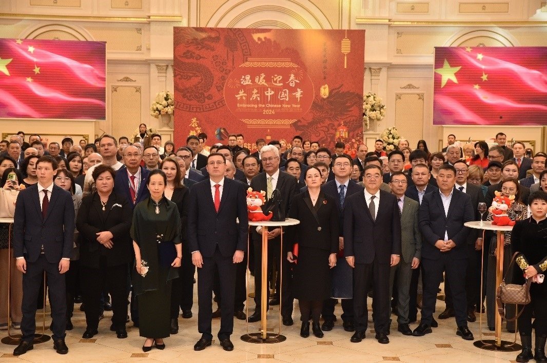 活動現(xiàn)場。中國駐阿拉木圖總領(lǐng)館供圖