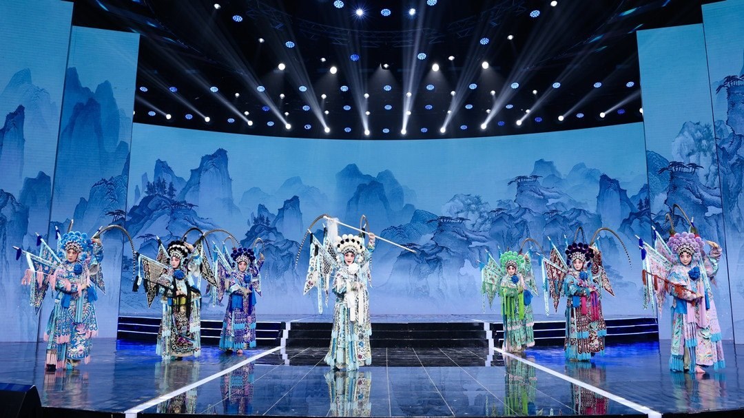 圖：秦腔戲曲《楊門女將》 表演者：惠敏莉、趙璐璐等