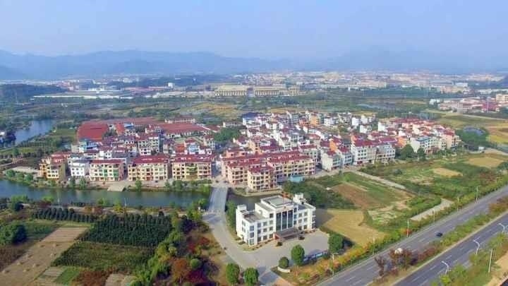 △俯瞰后陳村。