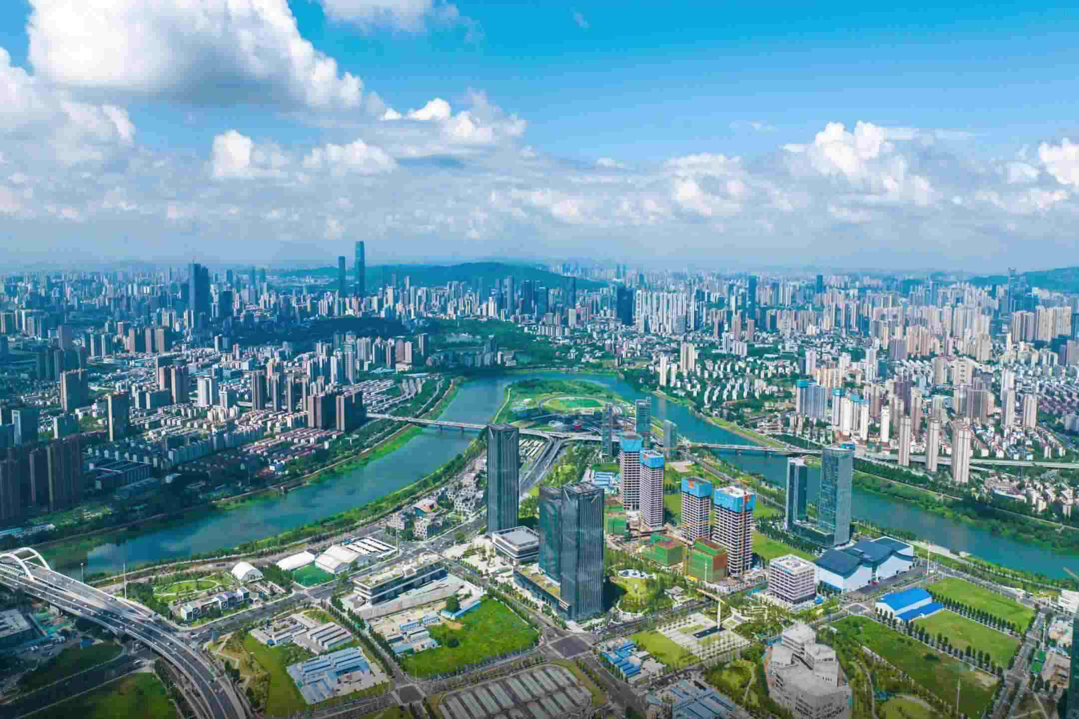 △ 圖為湖南馬欄山視頻文創(chuàng)產(chǎn)業(yè)園。