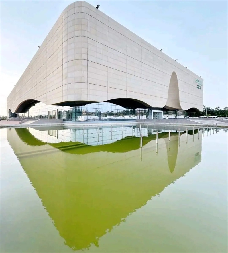 中國(guó)政府援建阿爾及爾歌劇院。大使館供圖