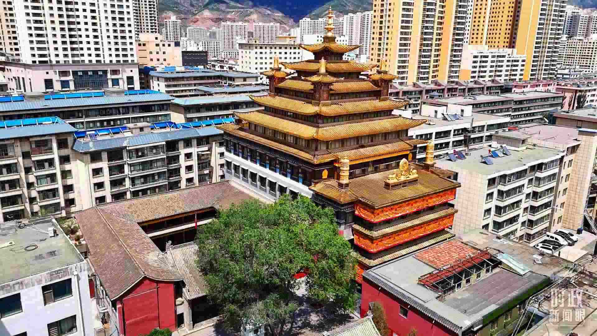 △宏覺寺。（總臺(tái)記者馬志原拍攝）