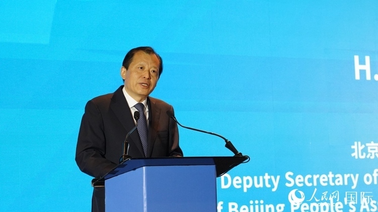 劉偉副書記致辭。人民網(wǎng) 劉暢攝