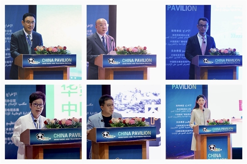 中國視聽機構(gòu)代表推介優(yōu)秀作品。主辦方供圖