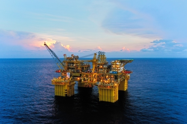 “深海一號”能源站。受訪者供圖