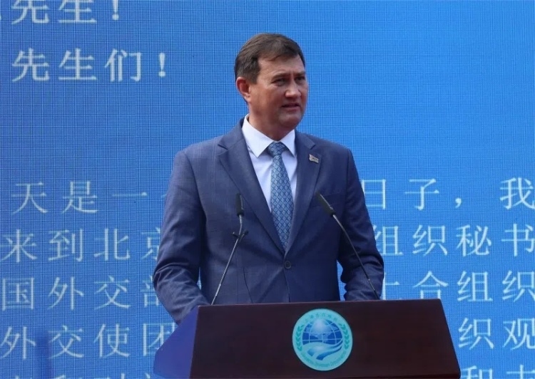 白俄羅斯外交部長馬克西姆·雷任科夫出席活動并致辭。主辦方供圖