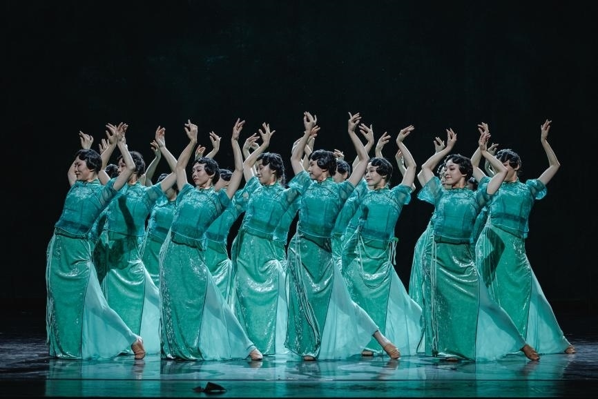 舞劇《熱血當歌》演出現(xiàn)場。主辦方供圖