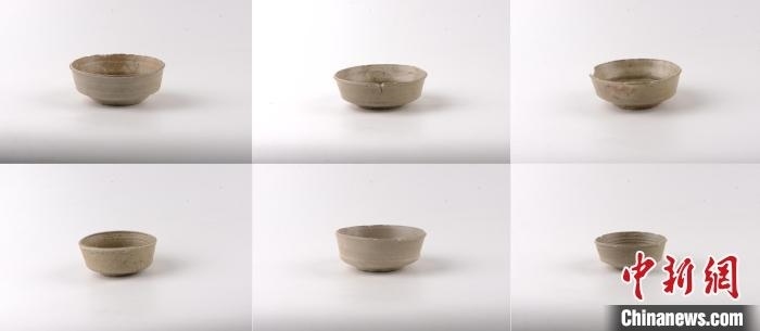 商周時期原始瓷碗。 寧波市文化遺產(chǎn)管理研究院供圖