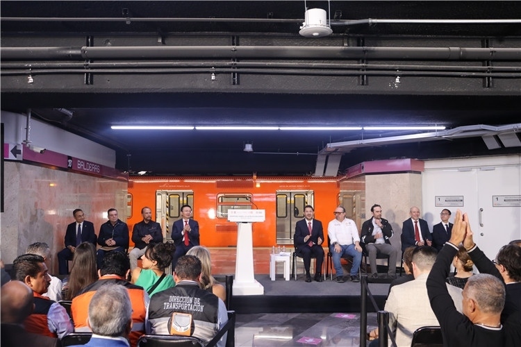 活動現(xiàn)場，中車株機公司墨西哥公司供圖