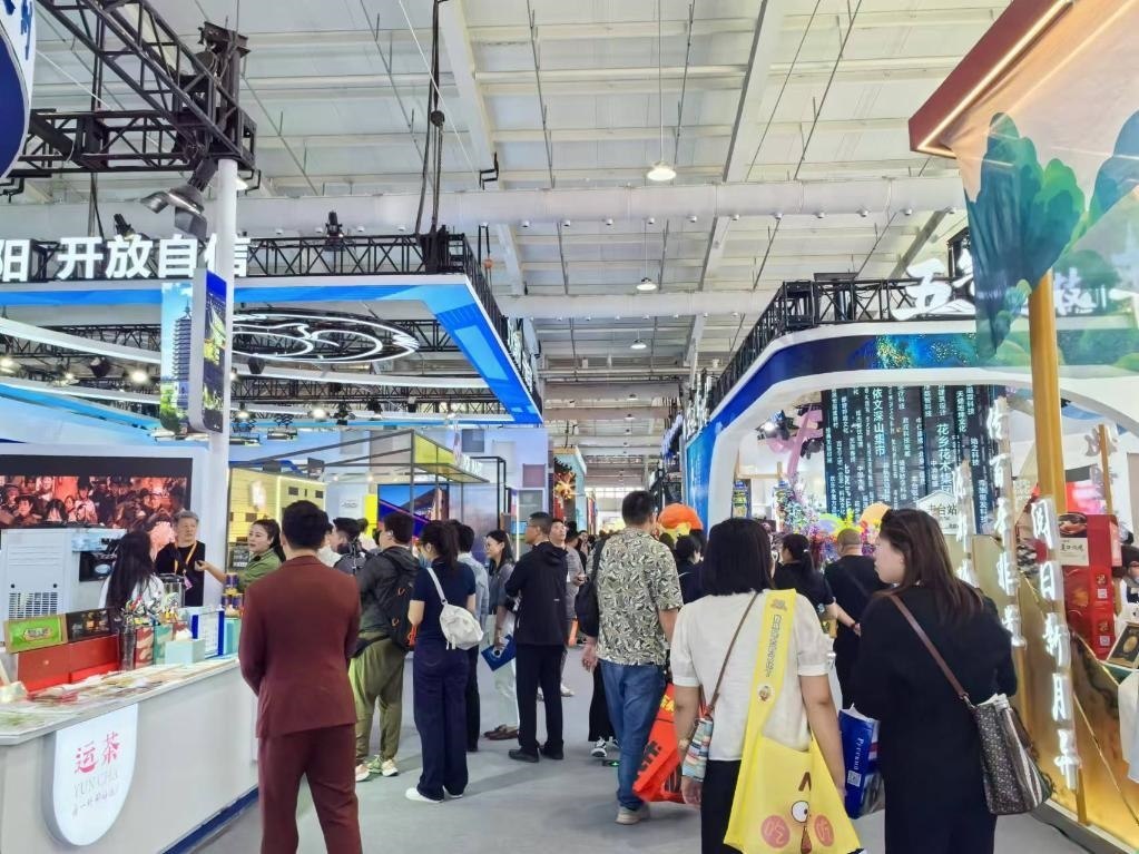 圖為2024年服貿(mào)會展區(qū)現(xiàn)場。 新華社記者 魏玉坤 攝