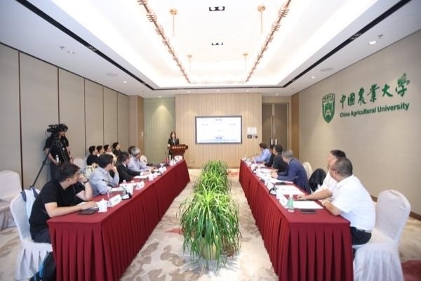 路演會現(xiàn)場。中國農(nóng)業(yè)大學(xué)供圖